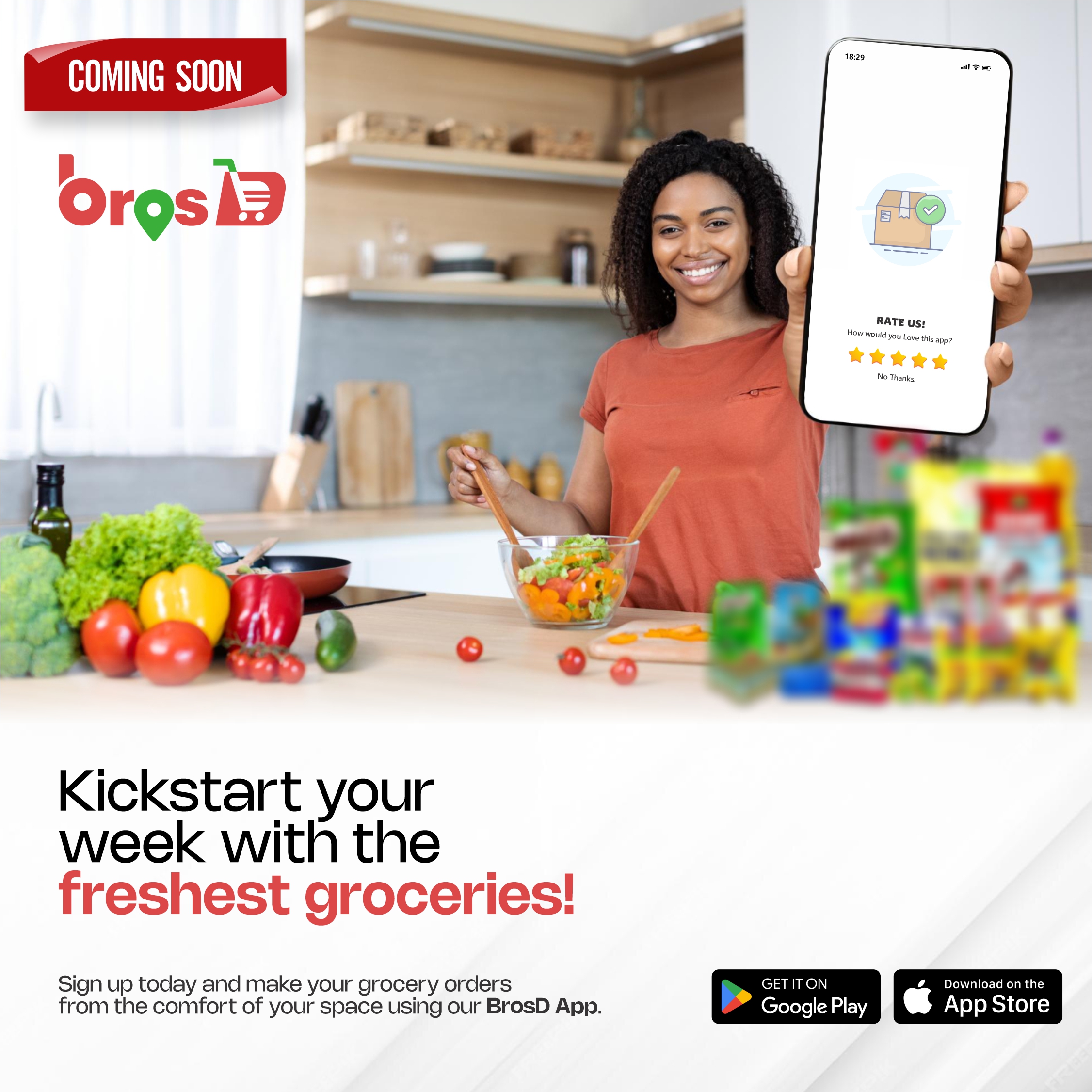 #18 Kickstart the week Welcome to BrosD App